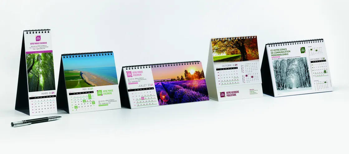Calendriers professionnels